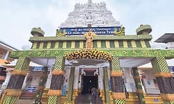 Special floral decoration offered at Kukke Subrahmanya Temple for New Year