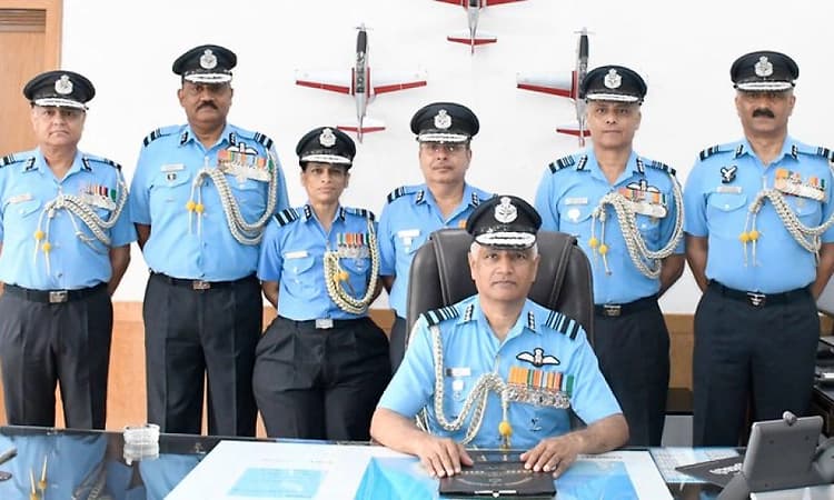 Air Marshal Seethepalli Shrinivas assumes charge as IAF AOC-in-C, training command