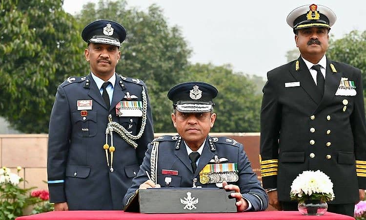 Air Marshal Seethepalli Shrinivas assumes charge as IAF AOC-in-C, training command