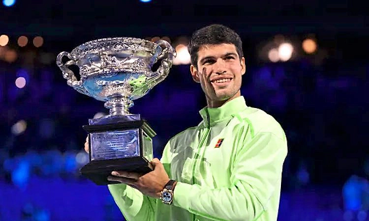 ಜೊಕೋ 25ನೇ ಪ್ರಶಸ್ತಿ ಕನಸು ಮತ್ತೆ ಛಿದ್ರ:  ಮೆಲ್ಬರ್ನ್ ನಲ್ಲಿ ಅಲ್ಕರಾಜ್ ಮೆರೆದಾಟ 