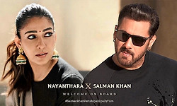 Nayanthara to feature opposite Salman Khan in Vamshi Paidipally's film