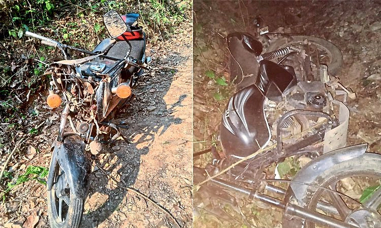 ಕಾಫಿನಾಡ ಮಲೆನಾಡಿಗರಿಗೆ ತಪ್ಪದ ಕಾಡಾನೆ ಭೀತಿ: ಬೈಕ್ ಸವಾರ ಕೂದಲೆಳೆ ಅಂತರದಲ್ಲಿ ಪಾರು!