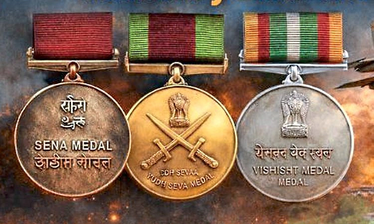 ‘ಸಿಂದೂರ’ದಲ್ಲಿ ಭಾಗಿಯಾಗಿದ್ದ ಸೈನಿಕರಿಗೆ ಯುದ್ಧ ಸೇವಾ ಪದಕ