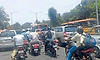 Daily traffic jams hit Belthangady amid incomplete highway work