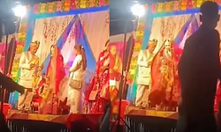 Viral Video: ವರಮಾಲೆ ಹಿಡಿದು ವೇದಿಕೆಯಿಂದ ಪ್ರಿಯಕರನತ್ತ ಓಡಿದ ವಧು! 