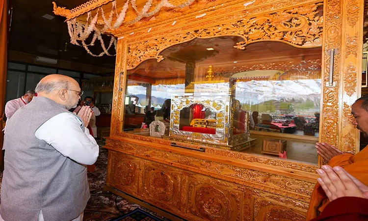 ಲೇಹ್‌: ಭಗವಾನ್‌ ಬುದ್ಧನ ಪವಿತ್ರ ಅವಶೇಷ ಪ್ರದರ್ಶನ ಉದ್ಘಾಟನೆ