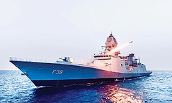 ದೇಶದ ನೌಕಾಪಡೆಗೆ ಈಗ ಮಹೇಂದ್ರಗಿರಿ ನೌಕೆ ಬಲ