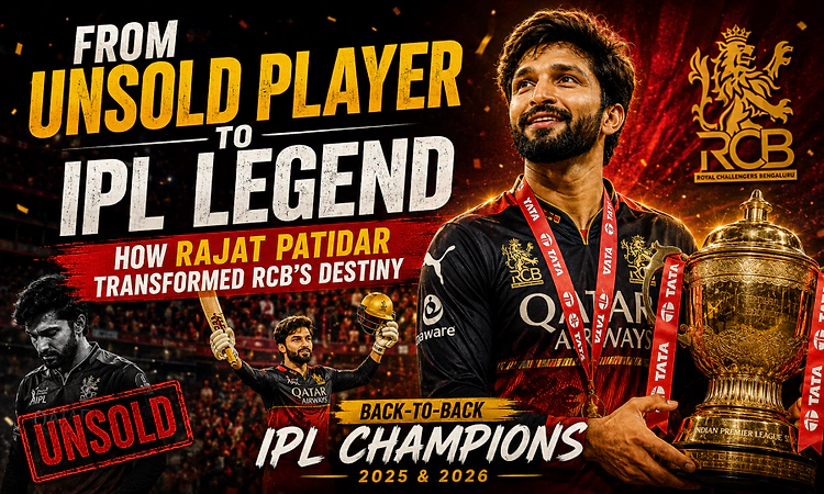  From unsold player to IPL legend: How Rajat Patidar transformed RCB's destiny
