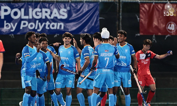 India register dominant 4-1 win over Korea in men''s U-18 Asia Cup