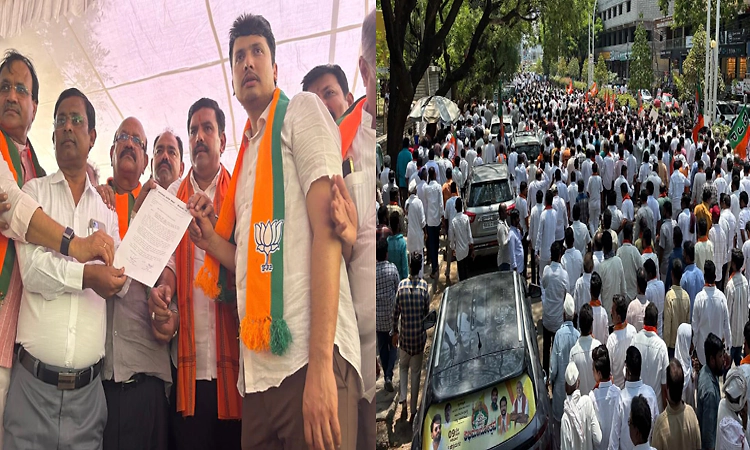 Karnataka: BJP holds statewide protest against withdrawal of cases in Ladle Mashak Dargah clash