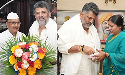 ಶಕ್ತಿಕೇಂದ್ರವಾದ ಡಿ.ಕೆ.ಶಿವಕುಮಾರ್‌ ಮನೆ: ಸಚಿವಗಿರಿಗೆ ಹಕ್ಕೊತ್ತಾಯ