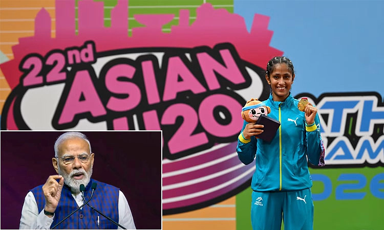 Asian U20 Athletics:19 ಪದಕ ಗೆದ್ದು ಇತಿಹಾಸ ಬರೆದ ಭಾರತ; ಕ್ರೀಡಾಪಟುಗಳಿಗೆ ಮೋದಿ ಅಭಿನಂದನೆ