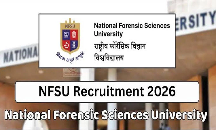 Vacancy: ರಾಷ್ಟ್ರೀಯ ವಿಧಿವಿಜ್ಞಾನ ವಿಶ್ವವಿದ್ಯಾಲಯ-ಅಸಿಸ್ಟೆಂಟ್‌ ಪ್ರೊಫೆಸರ್‌ ಹುದ್ದೆ