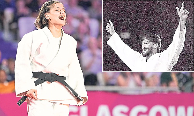India creates history with twin gold medals in Commonwealth Games judo