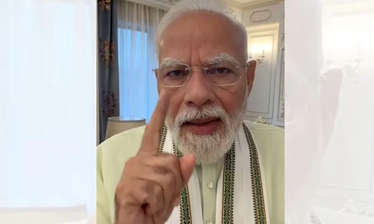 ಶೇ.7.8 ಜಿಡಿಪಿ ವೃದ್ಧಿ: ರಾಹುಲ್  'ಸುಳ್ಳಿನ ಸದ್ದು' ಪ್ರಚಾರಕ್ಕೆ ಪ್ರಧಾನಿ ಮೋದಿ ತಿರುಗೇಟು