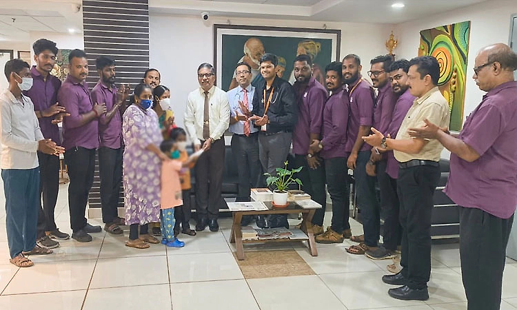 Kasturba Hospital Manipal receives Rs 2.2 lakh support for children undergoing cancer treatment