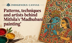 Patterns, techniques and artists behind Mithila’s 'Madhubani Painting'