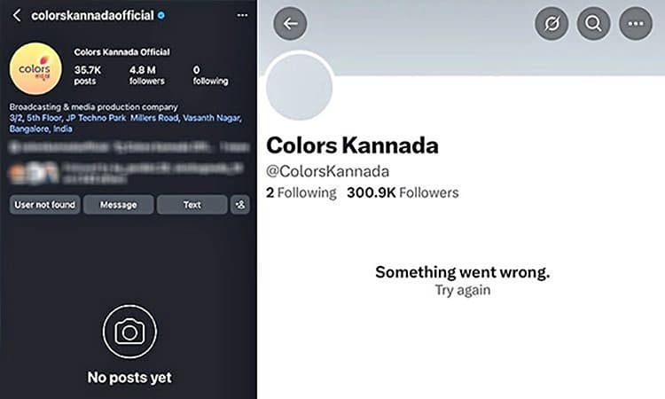 Bengaluru: Colors Kannada and Colors Hindi social media accounts deactivated, fans shocked
