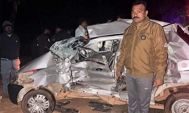Anandapura: ﻿Two friends killed in car–canter collision
