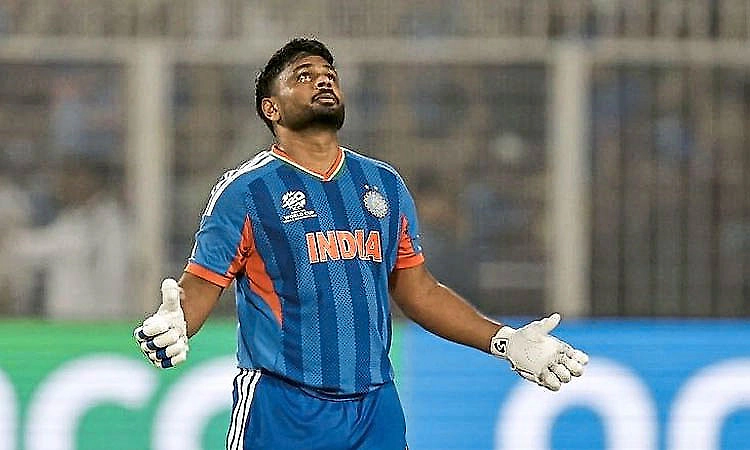 Sanju's 97 not out under Eden pressure seals India's semifinal berth, down WI by five wickets