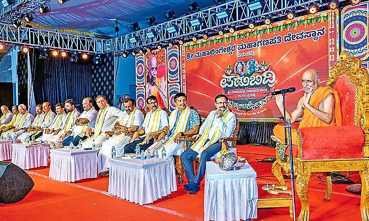 Temples should be centres for promoting religion and culture