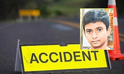 Boy killed in bus accident: White-topping work the cause?