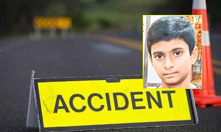 Boy killed in bus accident: White-topping work the cause?