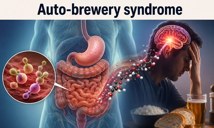 Drunk without a drink: The rare condition that turns food into alcohol!