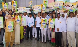 Karnataka Deputy CM post: Several legislators' supporters take to streets