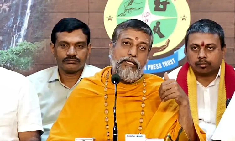  ಇಂಧನ ಸಚಿವ ಜಾರ್ಜ್‌ ಹೇಳಿಕೆ ಸುಳ್ಳಿನ ಕಂತೆ: ಮಾರುತಿ ಗುರೂಜಿ