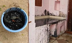 Kushtagi: Miscreants dumping waste in front of houses under the guise of 'Gurji' ritual