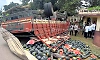 Nitte: Watermelon-laden truck overturns after hitting car