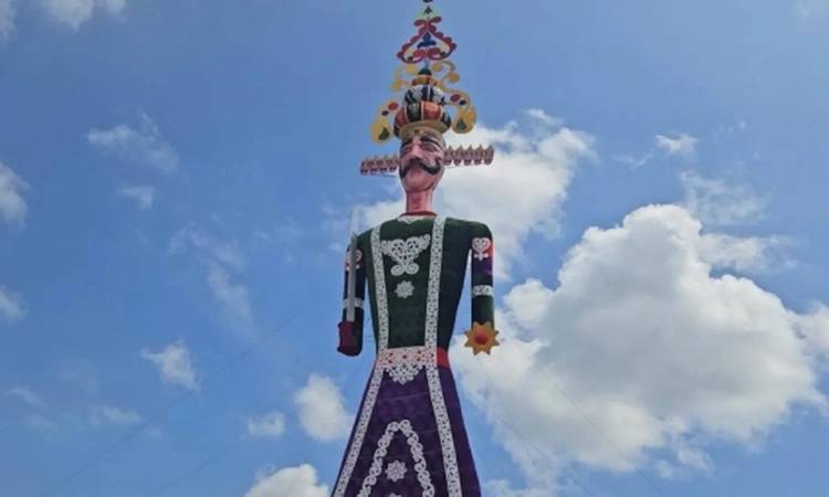 At 221 feet, water-proof Ravan effigy for Kota Dussehra set to create record