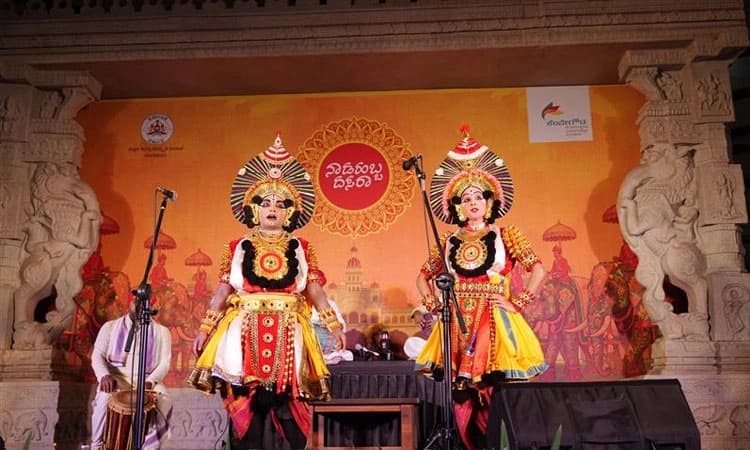 Grand Dasara celebrations at Kempegowda International airport