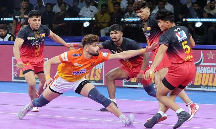 ಮತ್ತೆ ಟೈಬ್ರೇಕರ್‌ನಲ್ಲಿ ಮುಗ್ಗರಿಸಿ ಬಿದ್ದ ಬೆಂಗಳೂರು ಬುಲ್ಸ್‌ !