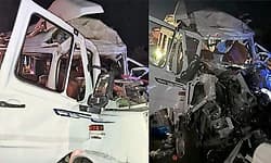 ರಾಜಸ್ಥಾನದಲ್ಲಿ ಬಸ್- ಟ್ರಕ್‌ ನಡುವೆ ಅಪಘಾತ: 15 ಸಾವು