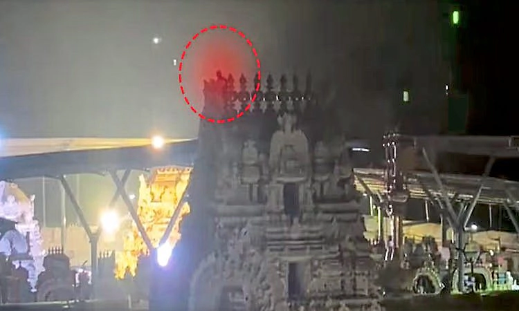 Tirupati Temple: ಗೋವಿಂದರಾಜಸ್ವಾಮಿ ದೇಗುಲದ ಗೋಪುರ ಏರಿ ಅವಾಂತರ ಸೃಷ್ಟಿಸಿದ ಕುಡುಕ!