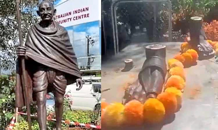 ಆಸ್ಟ್ರೇಲಿಯ: 426 ಕೆಜಿ ಮಹಾತ್ಮಾ ಗಾಂಧಿ ಕಂಚಿನ ಪ್ರತಿಮೆ ಕದ್ದ ದುರುಳರು