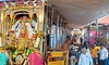ಶಿರಸಿ ಜಾತ್ರೆಗೆ ಗ್ರಹಣದ ಎಫೆಕ್ಟ್: ಭಕ್ತರಿಲ್ಲದೆ ಭಣಗುಟ್ಟಿದ ದೇವಿಯ ಗದ್ದುಗೆ ಆವರಣ