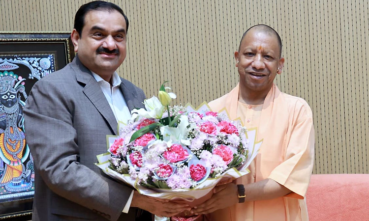 Adani meets Adityanath in Lucknow, backs UP's USD 1 trillion economy roadmap