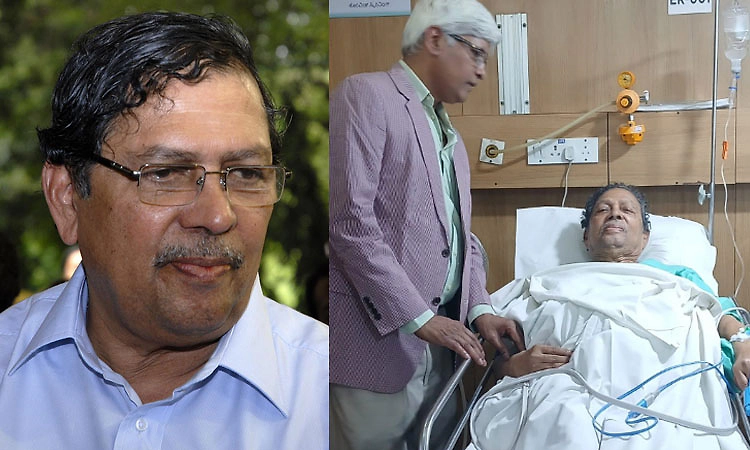 ಕಾರ್ಯಕ್ರಮವೊಂದರಲ್ಲಿ ದಿಢೀರ್‌ ಕುಸಿದು ಬಿದ್ದ ನಿವೃತ್ತ ಲೋಕಾಯುಕ್ತ ನ್ಯಾ.ಸಂತೋಷ್‌ ಹೆಗ್ಡೆ