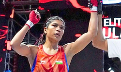 ಏಷ್ಯನ್ ಬಾಕ್ಸಿಂಗ್: ಸೆಮೀಸ್‌ಗೆ ನಿಖತ್, ಪ್ರಿಯಾ, ಪ್ರೀತಿ ಲಗ್ಗೆ; ಭಾರತಕ್ಕೆ 3 ಪದಕ ಖಚಿತ