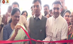 Mandaviya opens ESIC hospital in Doddaballapur, lays foundation for facility in Ballari