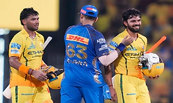IPL 2026: ತವರಿನ ಅಂಗಳಲ್ಲಿ ಚೆನ್ನೈಗೆ ಸುಲಭ ತುತ್ತಾದ ಮುಂಬೈ