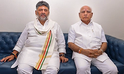 Shivakumar invites Siddaramaiah, Yediyurappa, Deve Gowda for swearing-in event