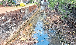 Drains remain unclean, residents complain of poor streetlight maintenance in Kundapur ward