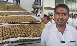 ಡಿಕೆಶಿ ಪದಗ್ರಹಣ: ನೆಲಮಂಗಲದಲ್ಲಿ ಶಾಸಕರಿಂದ 10 ಲಕ್ಷ ಲಾಡು ವಿತರಣೆ