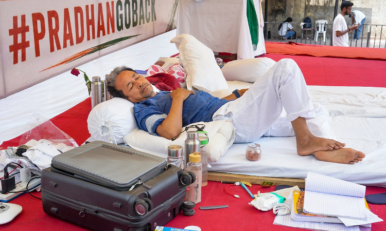 CJP protest: Wangchuk's hunger strike enters Day 6, Dipke calls for 1-day solidarity fast nationwide