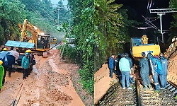 Landslide in Western Ghats disrupts train services; passengers, examinees affected
