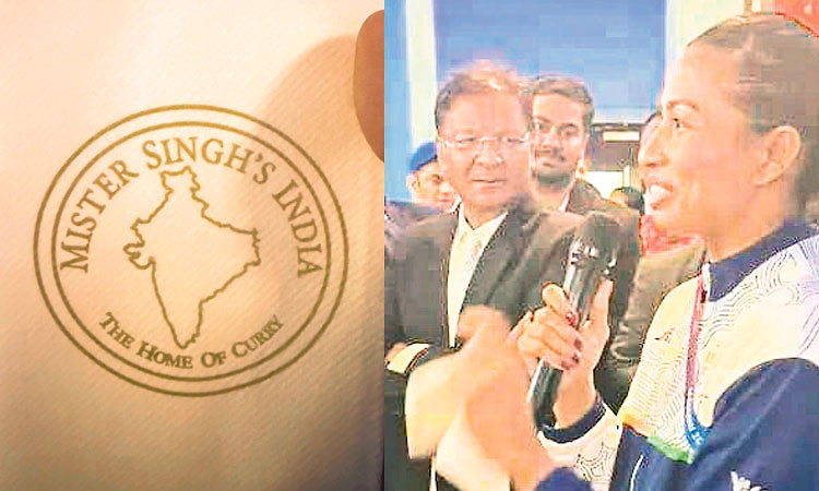 ಗ್ಲಾಸ್ಗೋ ರೆಸ್ಟೋರೆಂಟ್‌ನಲ್ಲಿ ಭಾರತದ ನಕ್ಷೆ ಎಡವಟ್ಟು: ಲವ್ಲಿನಾ ಅಸಮಾಧಾನ